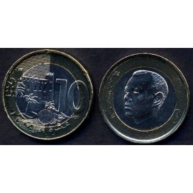 MOROCCO 10 Dirhams 2011...