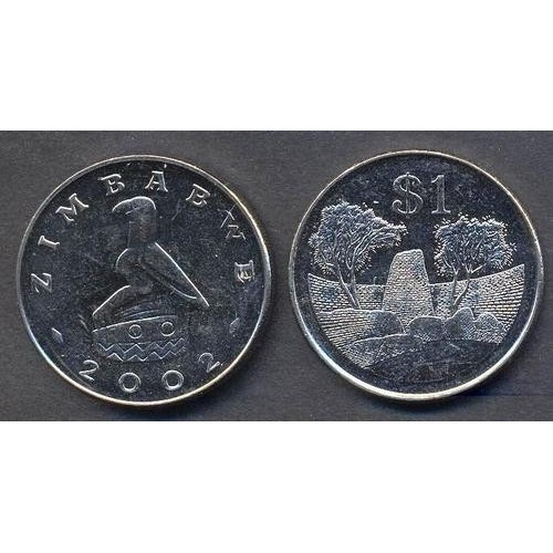 ZIMBABWE 1 Dollar 2002
