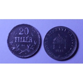 HUNGARY 20 Filler 1918