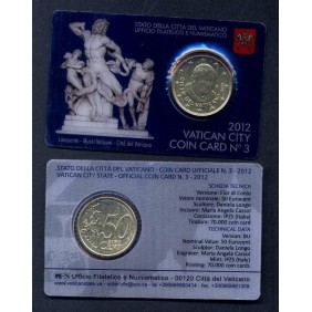 VATICANO 50 Euro Cent 2012...