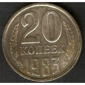 RUSSIA 20 Kopeks 1983