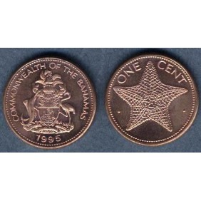 BAHAMAS 1 Cent 1995
