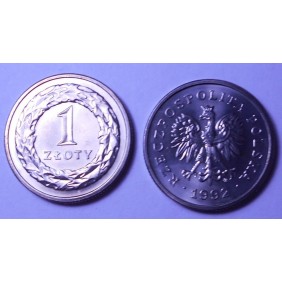 POLAND 1 Zloty 1992