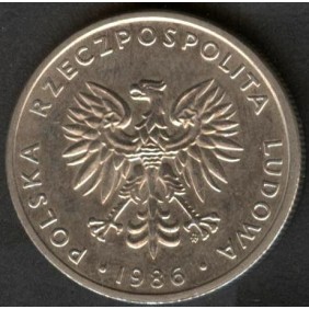 POLAND 20 Zlotych 1986