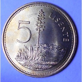 LESOTHO 5 Lisente 1979