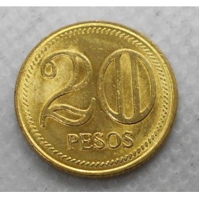 COLOMBIA 20 Pesos 2004