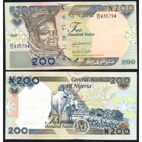 NIGERIA 200 Naira 2007