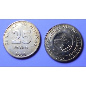 PHILIPPINES 25 Sentimos 1996