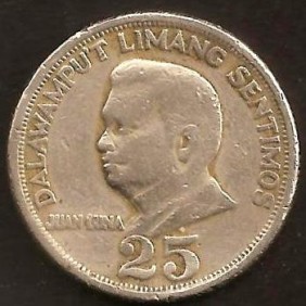 PHILIPPINES 25 Sentimos...