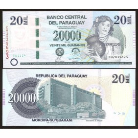 PARAGUAY 20.000 Guaranies 2009