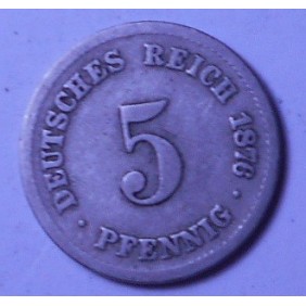 GERMANY EMPIRE 5 Pfennig...