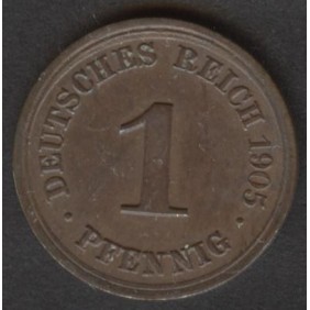 GERMANY EMPIRE 1 Pfennig...