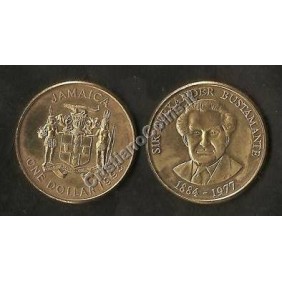 JAMAICA 1 Dollar 1993 Sir...