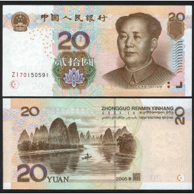 CHINA 20 Yuan 2005