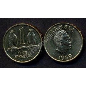 ZAMBIA 1 Kwacha 1989
