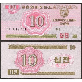 NORTH KOREA 10 Chon 1988