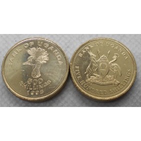 UGANDA 500 Shillings 1998