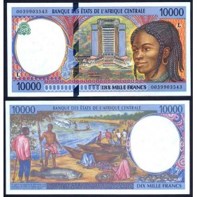 GABON (C.A.S.) 10.000...