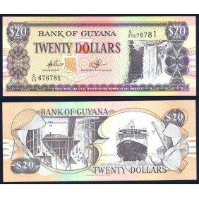 GUYANA 20 Dollars 2010