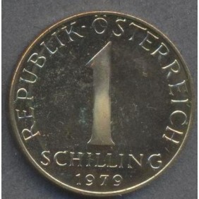 AUSTRIA 1 Schilling 1979 Proof