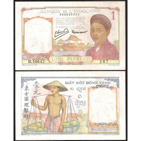 FRENCH INDOCHINA 1 Piastre...