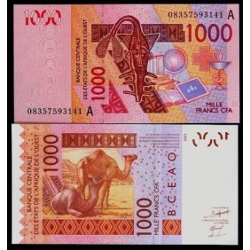 IVORY COAST (W.A.S.) 1000...