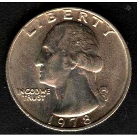 USA Washington Quarter 1978