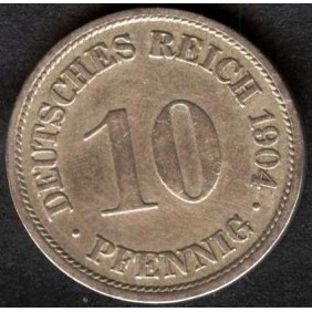 GERMANY EMPIRE 10 Pfennig...