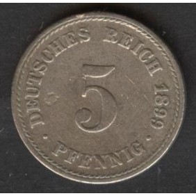 GERMANY EMPIRE 5 Pfennig...