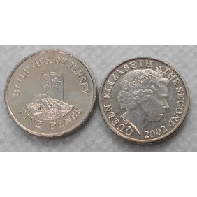 JERSEY 5 Pence 2002