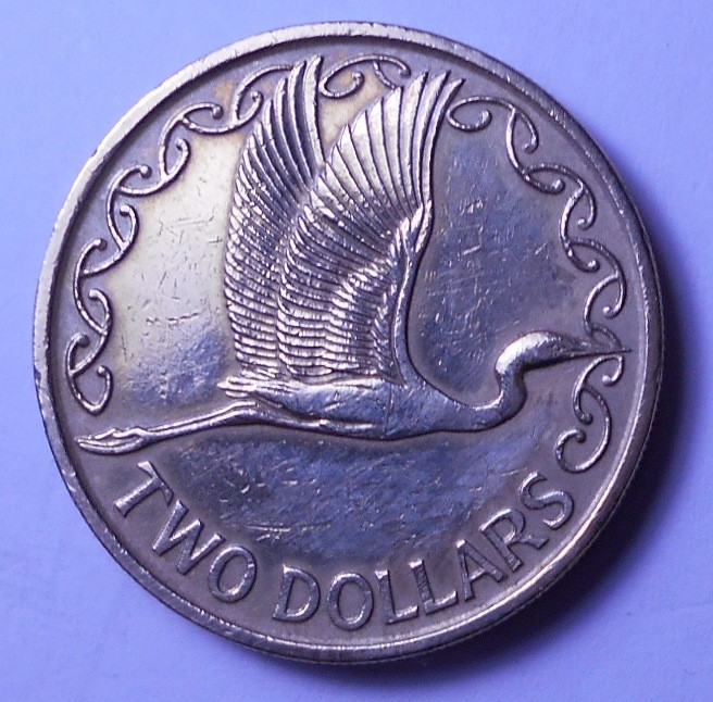 NEW ZEALAND 2 Dollars 1990 NEW ZEALAND 2 Dollars 1990