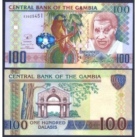 GAMBIA 100 Dalasis 2013