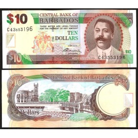 BARBADOS 10 Dollars 2012