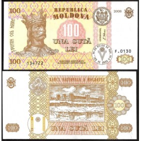 MOLDOVA 100 Lei 2008