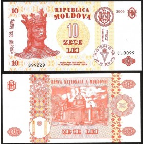 MOLDOVA 10 Lei 2009