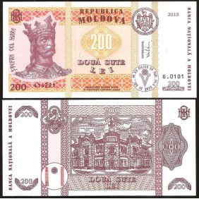 MOLDOVA 200 Lei 2013