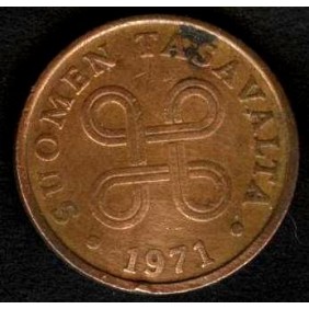 FINLAND 5 Pennia 1971