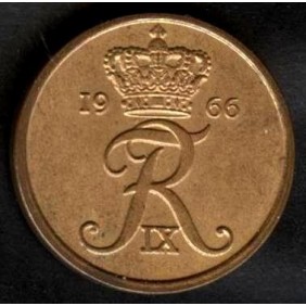DENMARK 5 Ore 1966