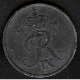 DENMARK 5 Ore 1959