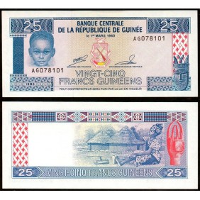 GUINEA 25 Francs 1985