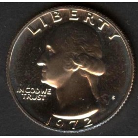 USA Washington Quarter 1972...