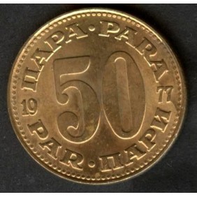 YUGOSLAVIA 50 Para 1977