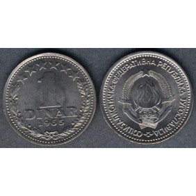 YUGOSLAVIA 1 Dinar 1965