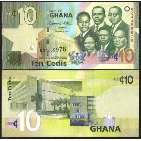 GHANA 10 Cedis 2010