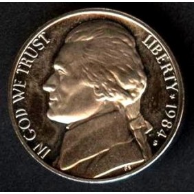 USA 5 Cents 1984 S...