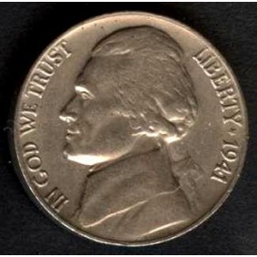 USA 5 Cents 1941 Jefferson