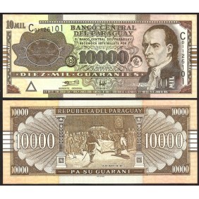PARAGUAY 10.000 Guaranies 2004