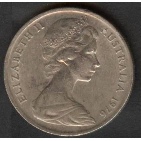 AUSTRALIA 10 Cents 1976