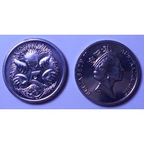 AUSTRALIA 5 Cents 1997