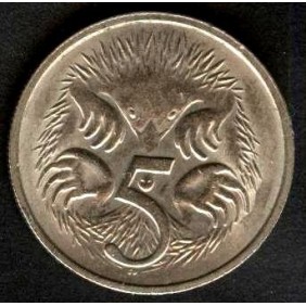 AUSTRALIA 5 Cents 1984